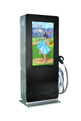 32インチのデジタル タッチ画面はバックリット力の屋外のデジタル トーテムが付いている6mmガラスを表示する