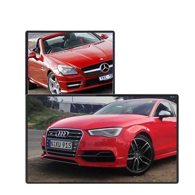 400cd/m2壁に取り付けられた車LCDは広告のための多言語22インチを表示する