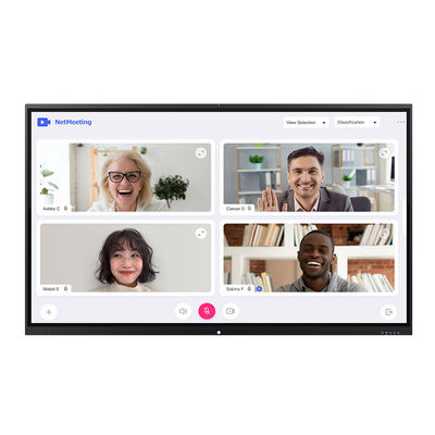 人間の特徴をもつシステム会合のためのスマートなタッチ画面の相互Whiteboard 98インチの16:9