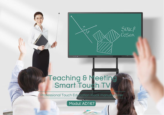 3840X2160 UHDの赤外線タッチ画面のWhiteboard AGガラス20ポイント