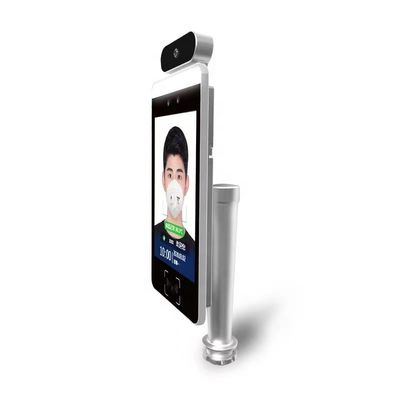 8インチ顔の認識のカメラとの熱走査器のアクセス管理800×1280