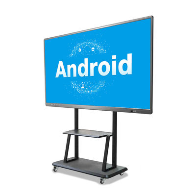 75インチのデュアル システムの会議オールインワン プレーヤーのタッチ画面相互Whiteboard