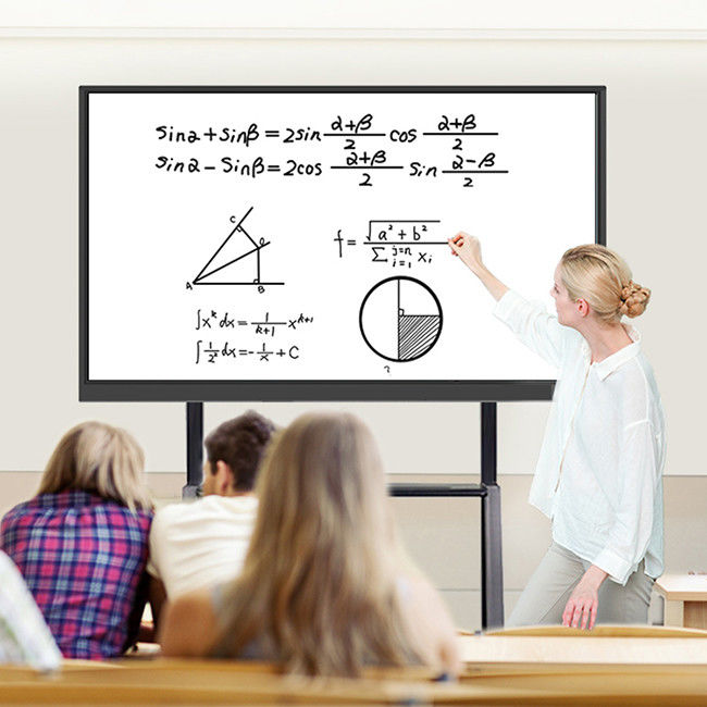 75-85inchスマートな黒板dual-systemオールインワン プレーヤーのタッチ画面相互Whiteboard